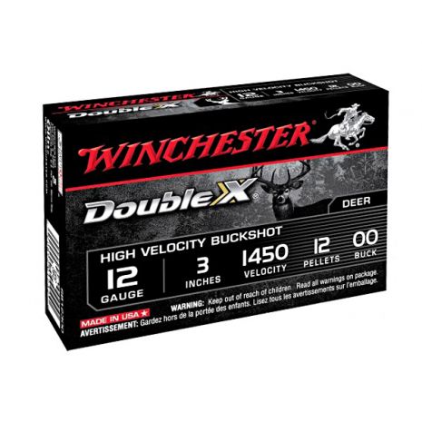 Φυσίγγια Winchester DOUBLE X HIGH VELOCITY BUCKSHOT MAGNUM 12ΒΟΛΑ
